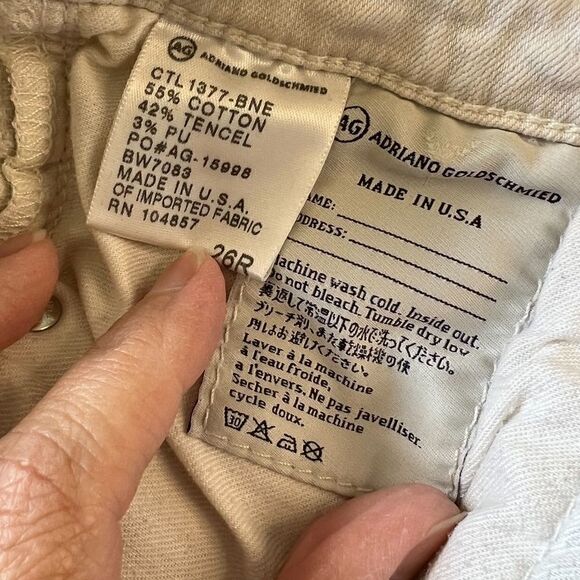 AG bone Stevie Ankle slim straight ankle jeans 26 - Picture 6 of 11